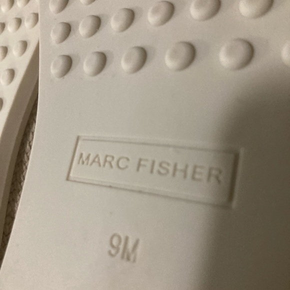 Marc Fisher Men's Taupe Suede Slip-Ons - Picture 6 of 6